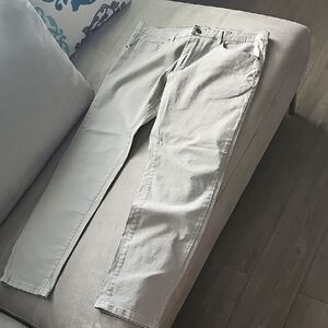 Clayton Grigio Perla Light Gray Men's Stretch Pants